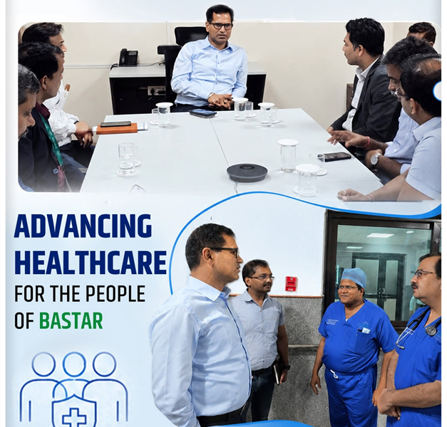 NMDC Director Personnel visits Continental Super Speciality Hospital